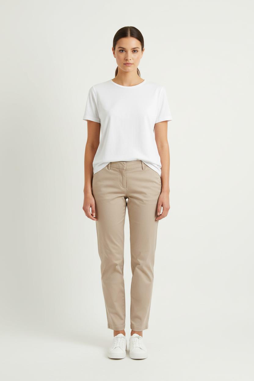 Pantalon Beige - Taille L/40 de la marque IKKS | PARAD71870 - Vendu par Paradigme - Image 1
