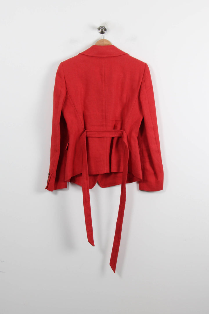 Veste Rouge - Taille XL/42 de la marque Max Mara | PARAD71878 - Vendu par Paradigme - Image 4