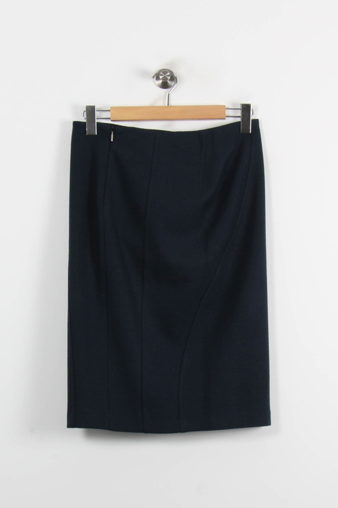 Jupe Droite Bleue - Taille XXL/44 de la marque Max Mara | PARAD71879 - Vendu par Paradigme - Image 4