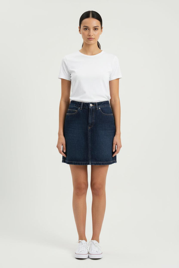 Jupe en Jean Bleue - Taille S/36 de la marque Petite Mendigote | PARAD71883 - Vendu par Paradigme - Image 1