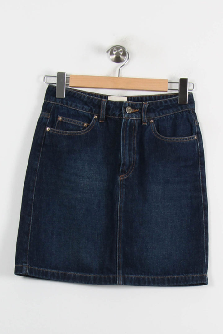 Jupe en Jean Bleue - Taille S/36 de la marque Petite Mendigote | PARAD71883 - Vendu par Paradigme - Image 2