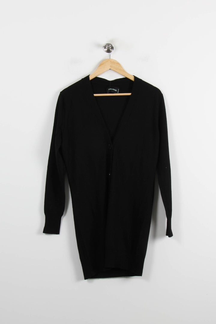 Cardigan Noir - Taille S/36 de la marque Zadig&Voltaire | PARAD71884 - Vendu par Paradigme - Image 2