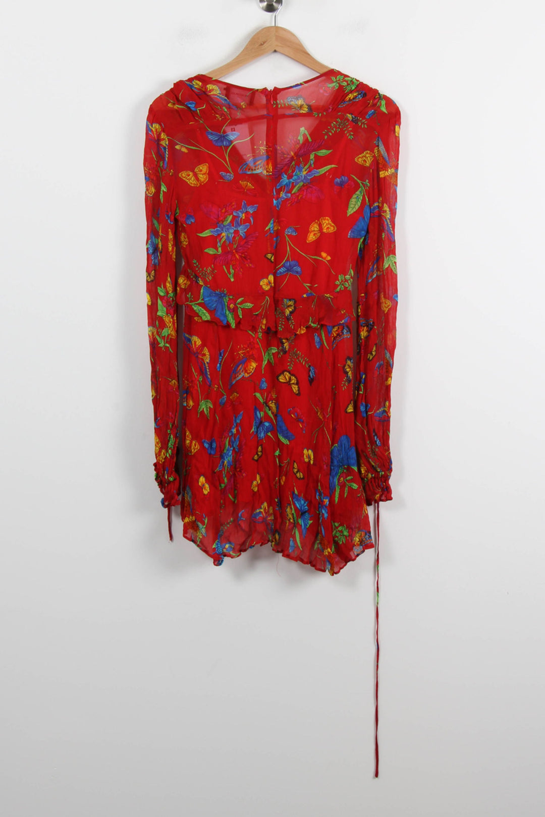 Robe Courte Rouge et Bleue - Taille S/36 de la marque The Kooples | PARAD71890 - Vendu par Paradigme - Image 4