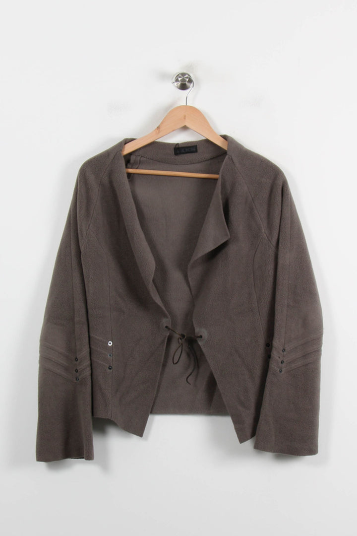 Veste Grise - Taille M/38 de la marque IKKS | PARAD71892 - Vendu par Paradigme - Image 2