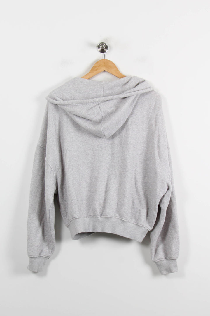Sweat à Capuche Gris - Taille XS/34 de la marque American Vintage | PARAD71900 - Vendu par Paradigme - Image 4
