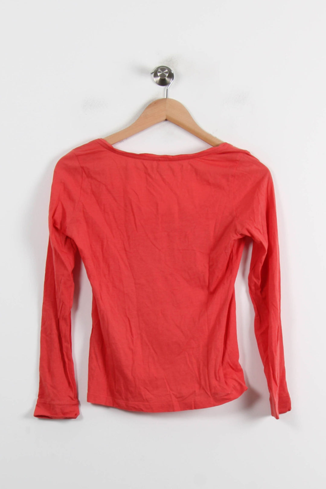 Tee-shirt Manches Longues Rouge - Taille S/36 de la marque Comptoir des Cotonniers | PARAD71906 - Vendu par Paradigme - Image 4