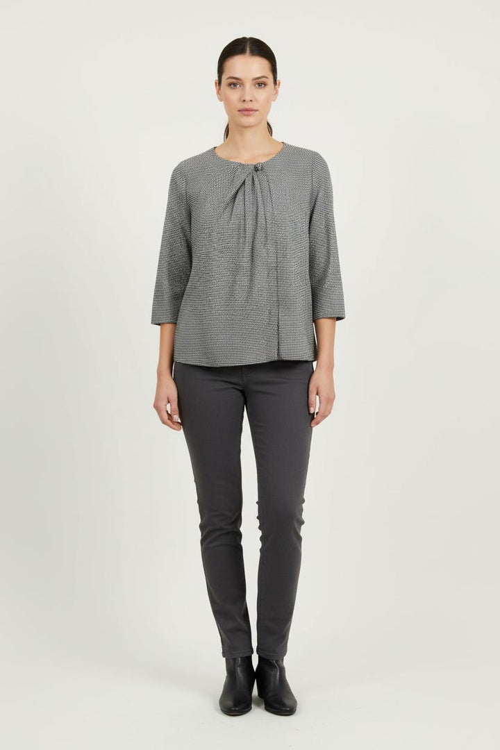 Blouse Noire et Blanche - Taille S/36 de la marque COS | PARAD71910 - Vendu par Paradigme - Image 1