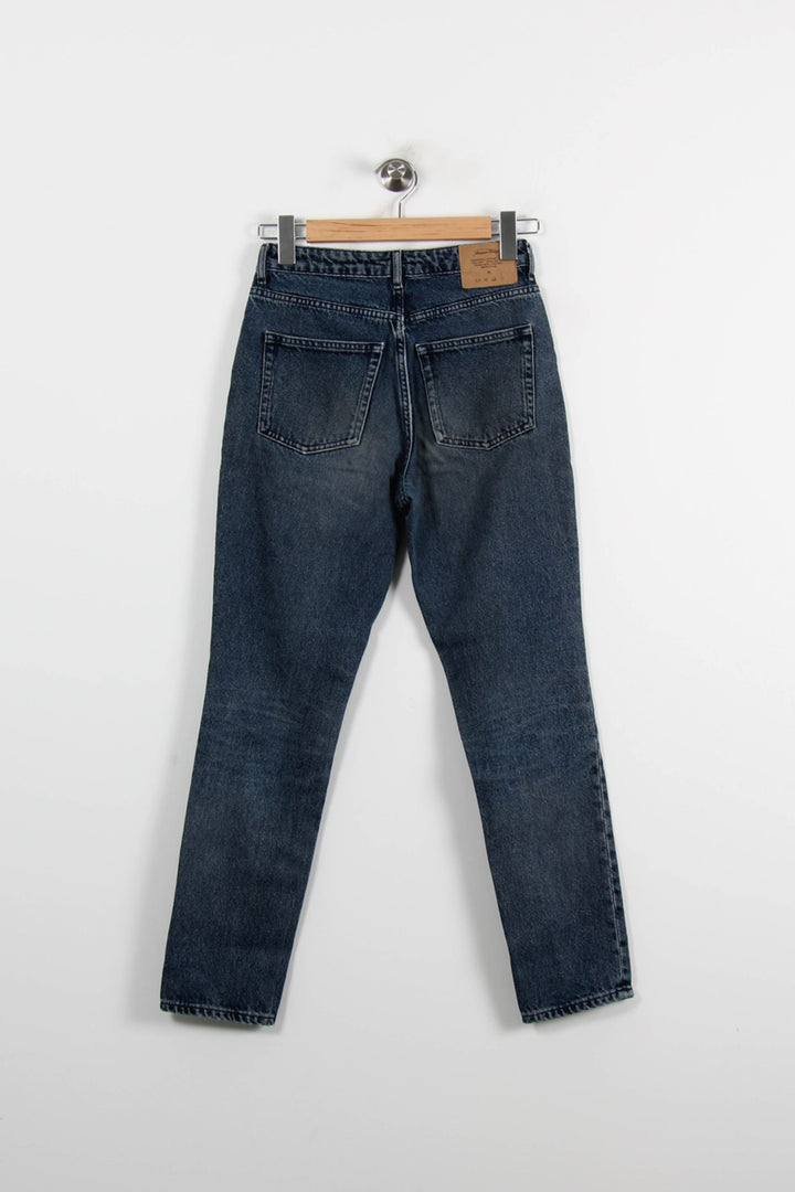Jean Bleu - Taille S/36 de la marque American Vintage | PARAD71912 - Vendu par Paradigme - Image 4