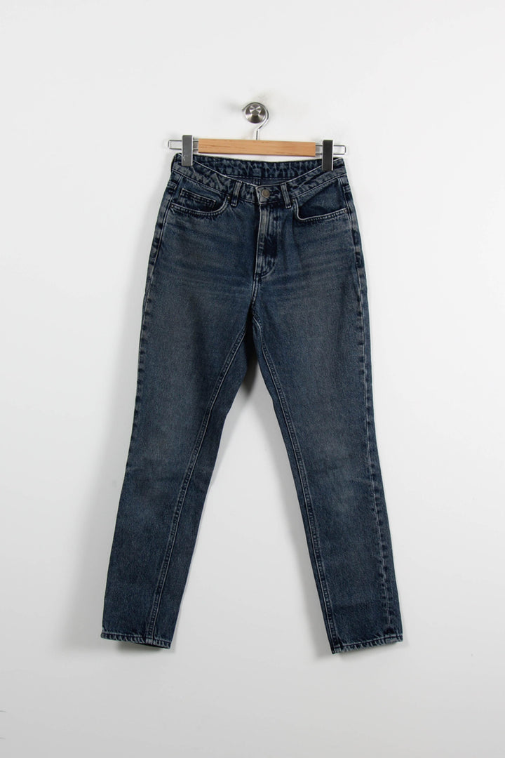 Jean Bleu - Taille S/36 de la marque American Vintage | PARAD71912 - Vendu par Paradigme - Image 2