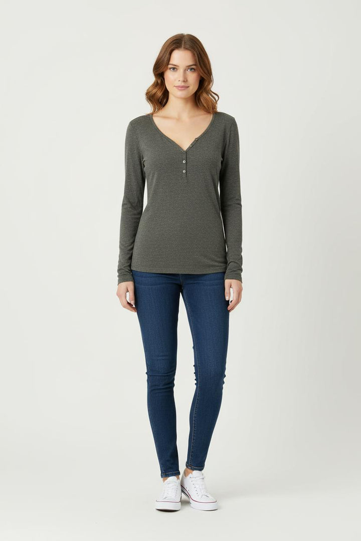Top Vert - Taille M/38 de la marque IKKS | PARAD71915 - Vendu par Paradigme - Image 1