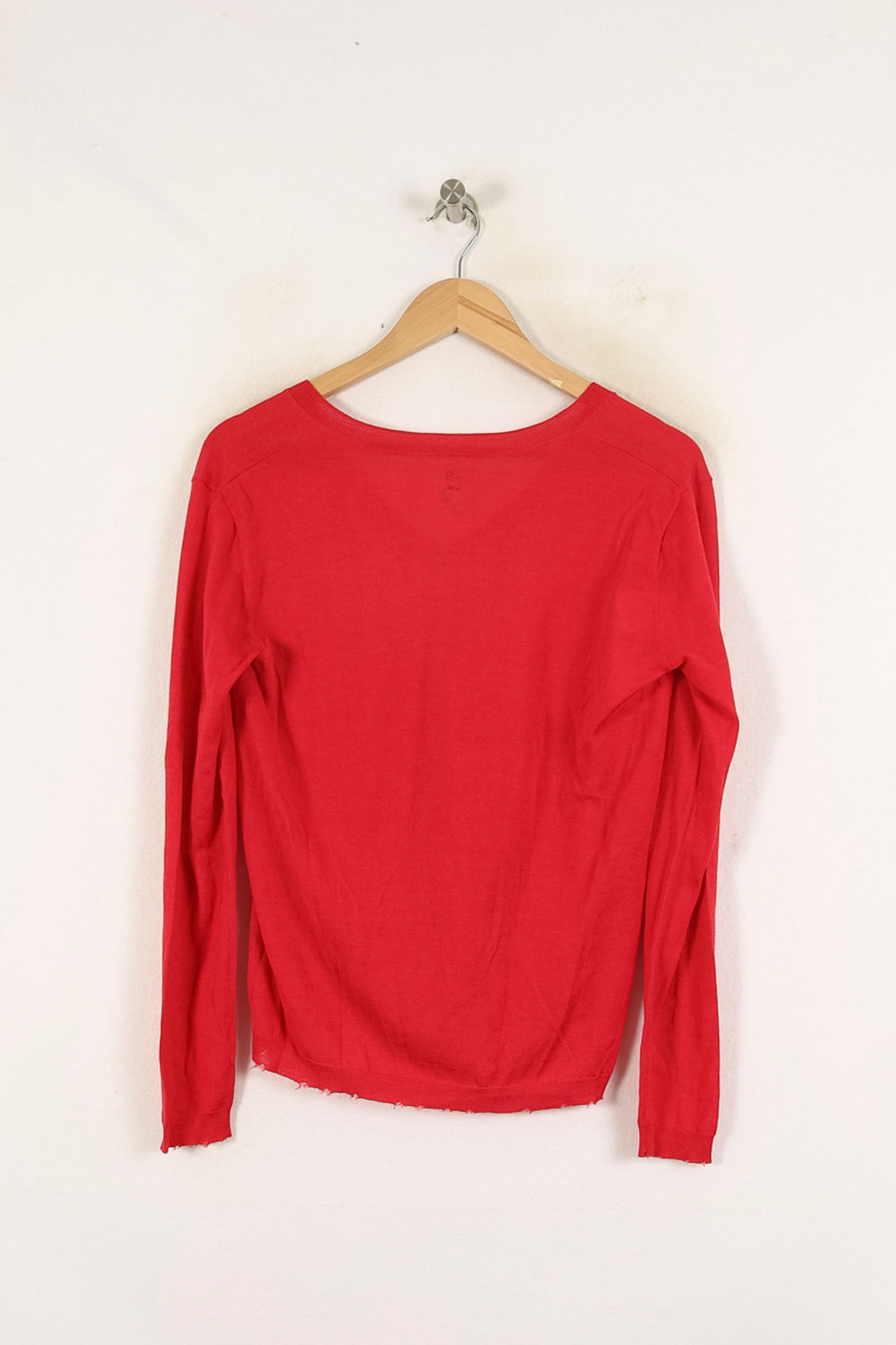 Pull Rouge - Taille S/36 de la marque Bérénice | PARAD71917 - Vendu par Paradigme - Image 4
