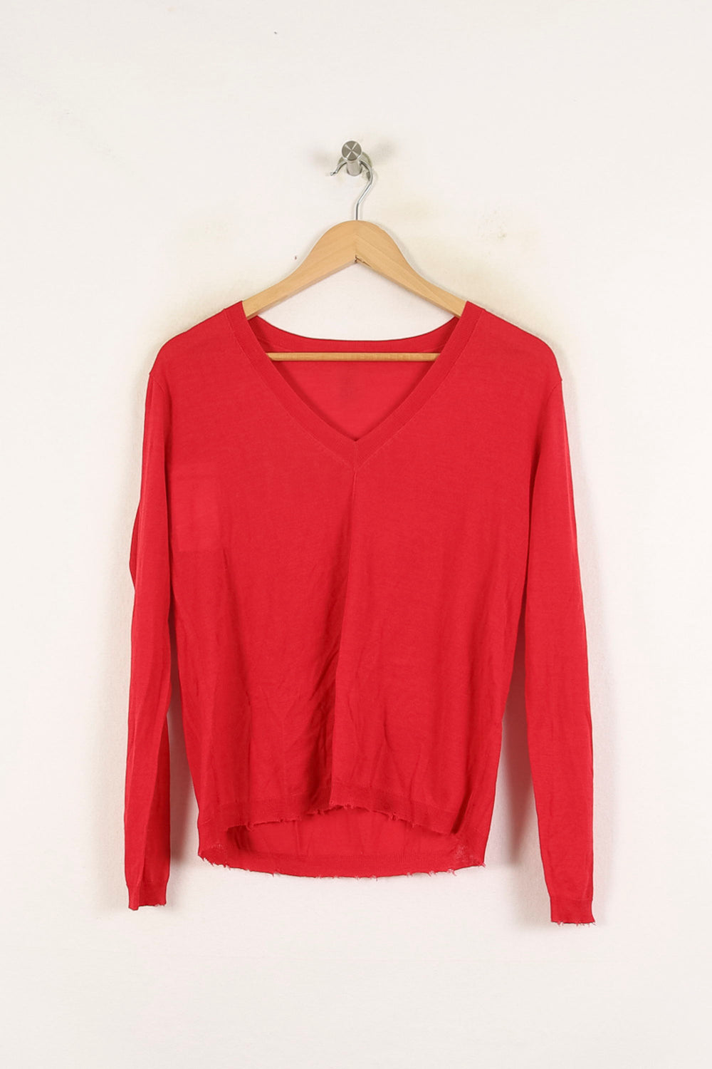 Pull Rouge - Taille S/36 de la marque Bérénice | PARAD71917 - Vendu par Paradigme - Image 2