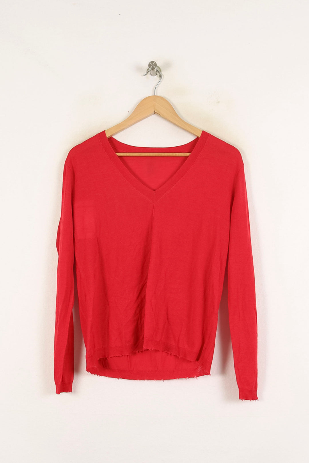 Pull Rouge - Taille S/36 de la marque Bérénice | PARAD71917 - Vendu par Paradigme - Image 2
