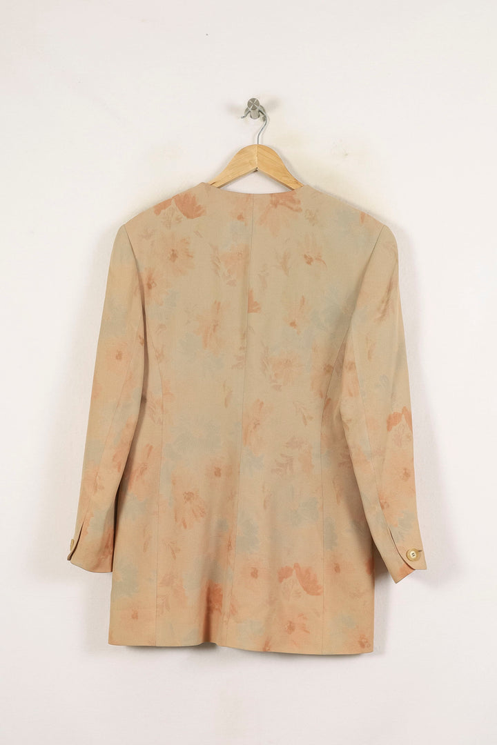 Blazer Beige et Orange - Taille L/40 de la marque ZAPA | PARAD71929 - Vendu par Paradigme - Image 4