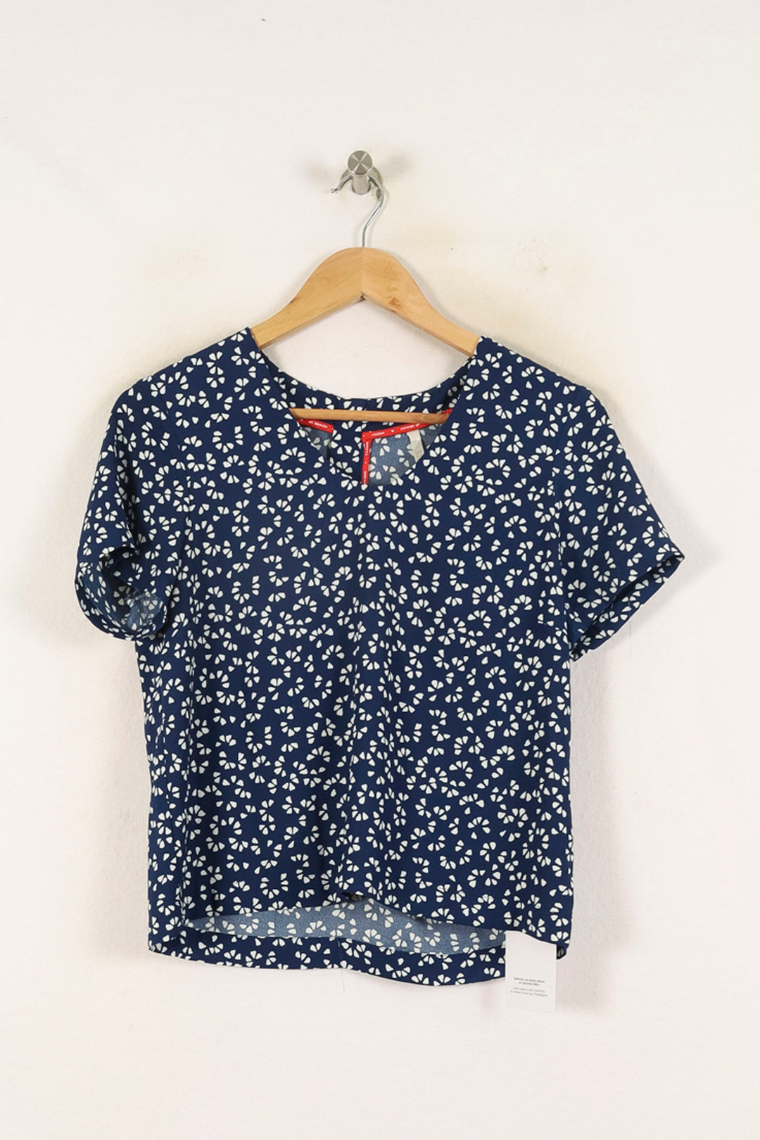 Blouse Bleue et Blanche - Taille S/36 de la marque I.Code | PARAD71935 - Vendu par Paradigme - Image 2