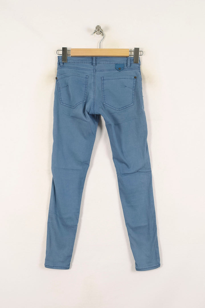 Jean Skinny Bleu - Taille XS/34 de la marque IKKS | PARAD71936 - Vendu par Paradigme - Image 4
