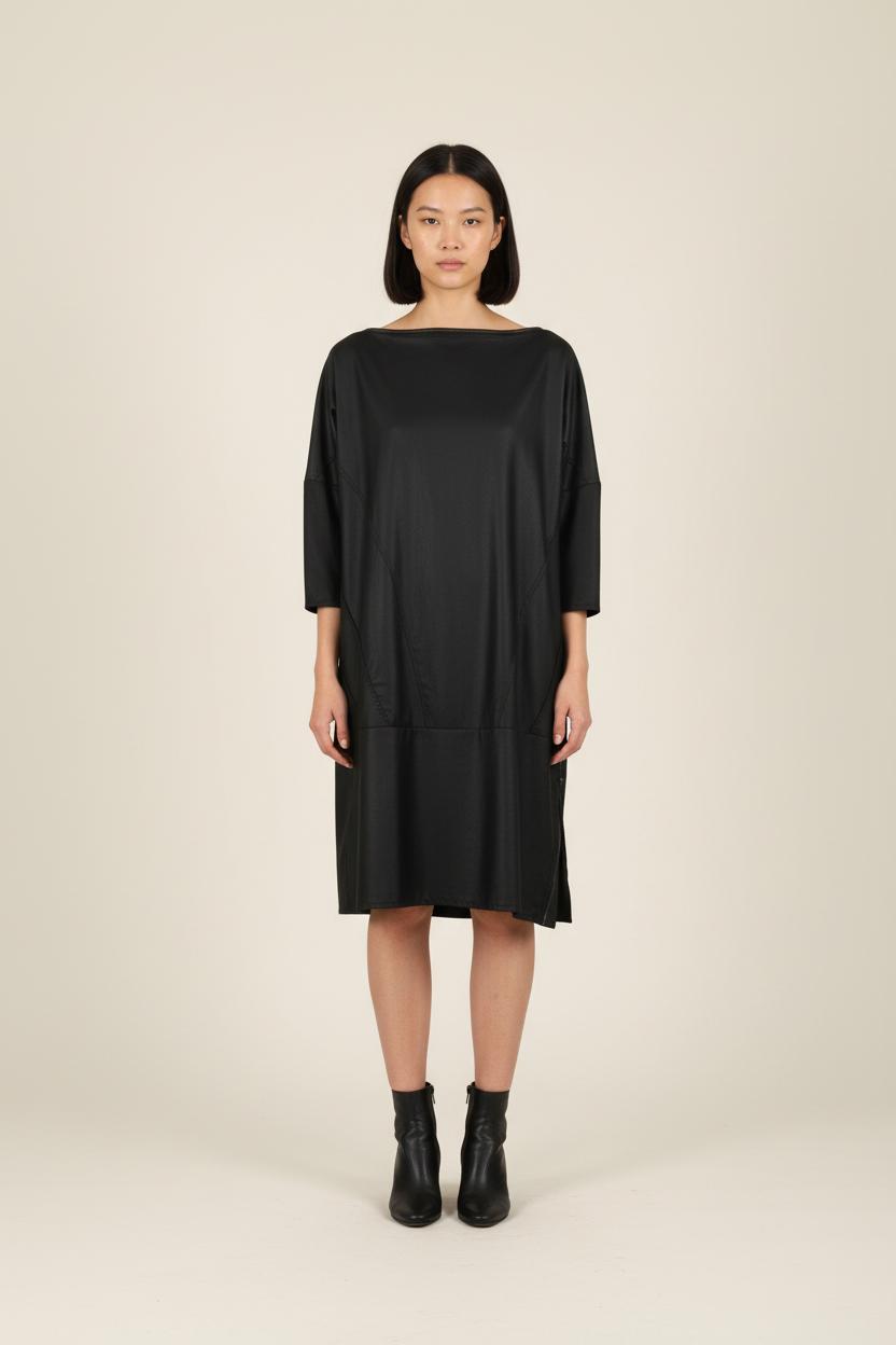 Robe Courte Noire - Taille S/36 de la marque IKKS | PARAD71938 - Vendu par Paradigme - Image 1