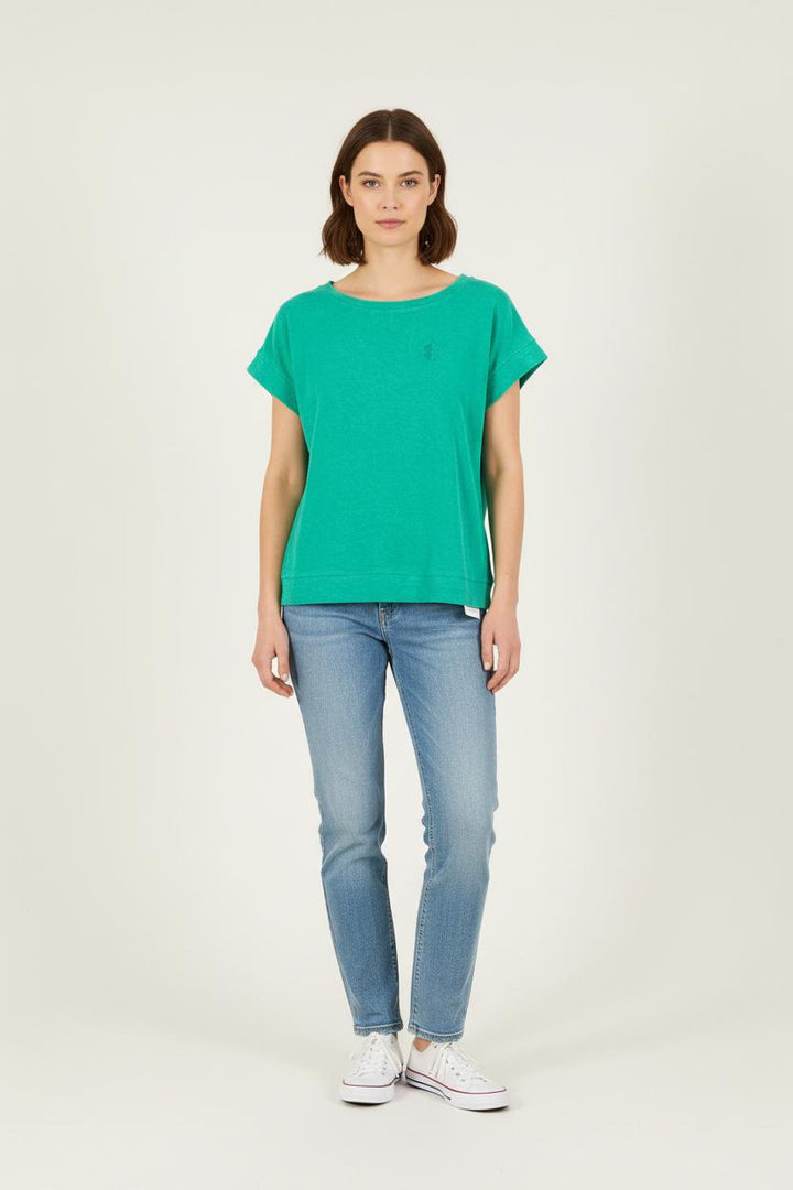 Tee-shirt Vert - Taille S/36 de la marque One Step | PARAD71945 - Vendu par Paradigme - Image 1