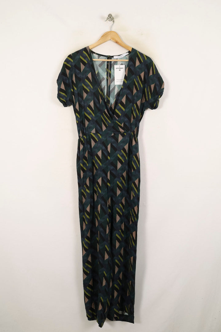 Combinaison Bleu et Vert - Taille L/40 de la marque La Fée Maraboutée | PARAD71953 - Vendu par Paradigme - Image 2