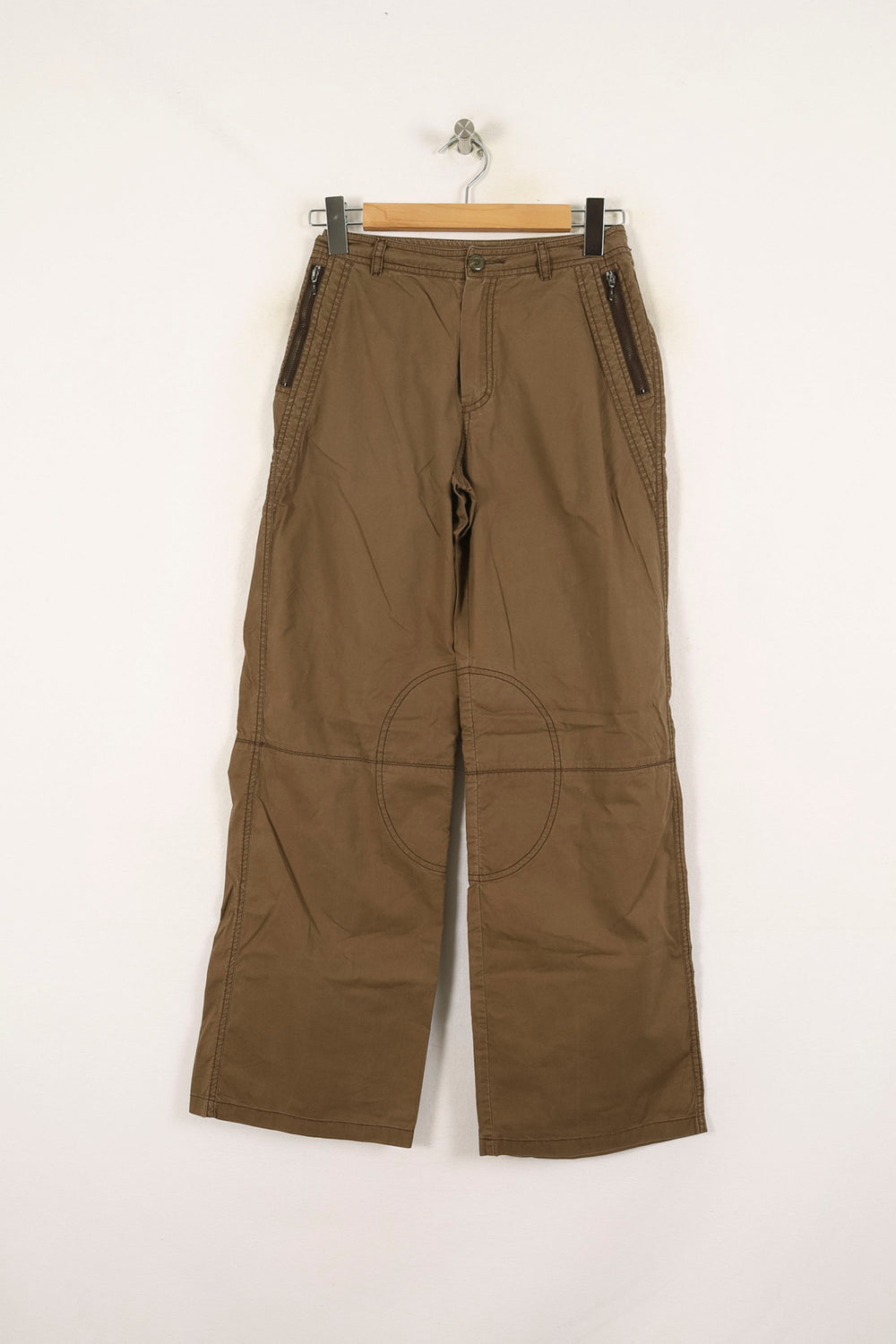 Pantalon Marron - Taille S/36 de la marque IKKS | PARAD71960 - Vendu par Paradigme - Image 2