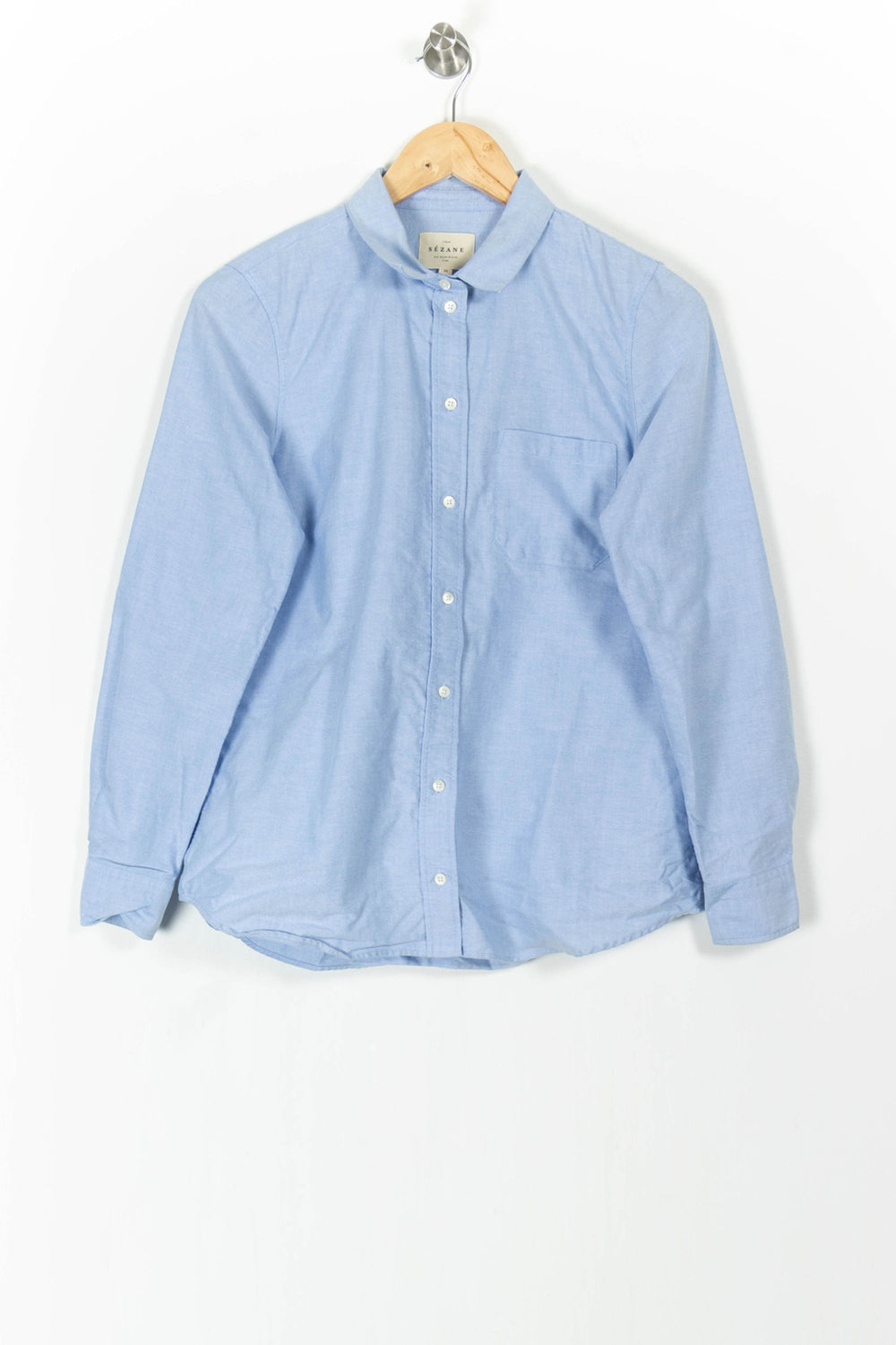 Chemise Bleue - Taille M/38 de la marque Sézane | PARAD71963 - Vendu par Paradigme - Image 2