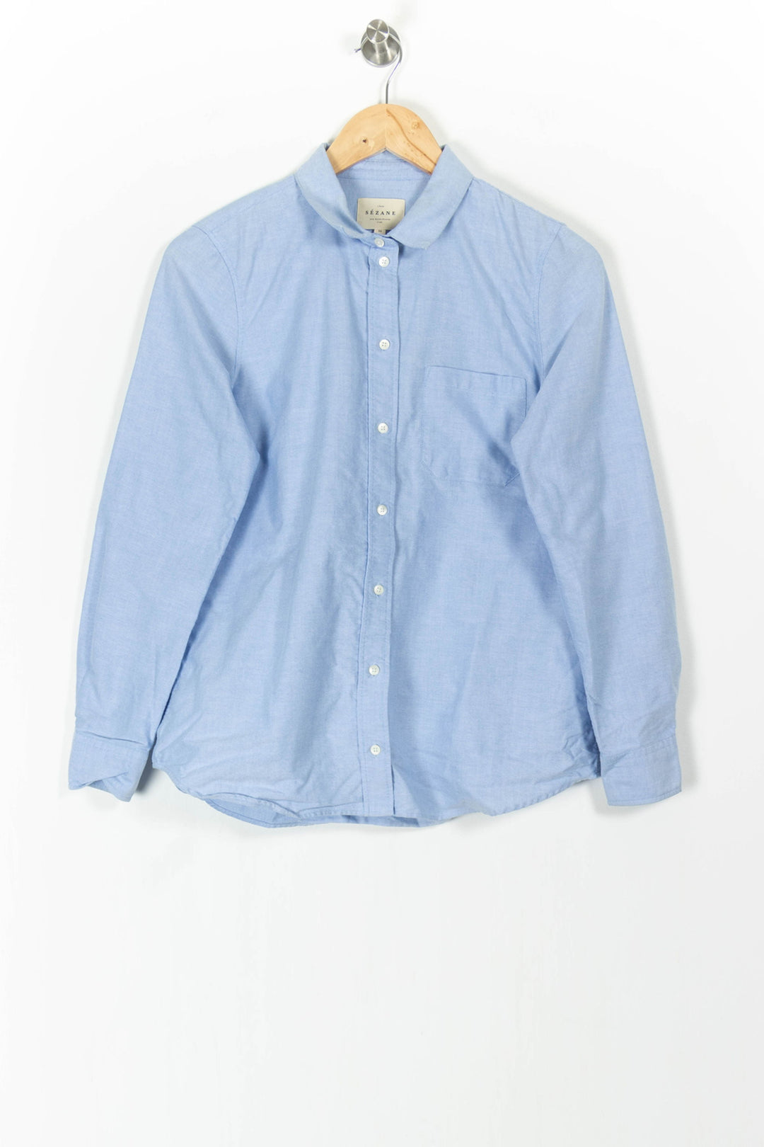 Chemise Bleue - Taille M/38 de la marque Sézane | PARAD71963 - Vendu par Paradigme - Image 2