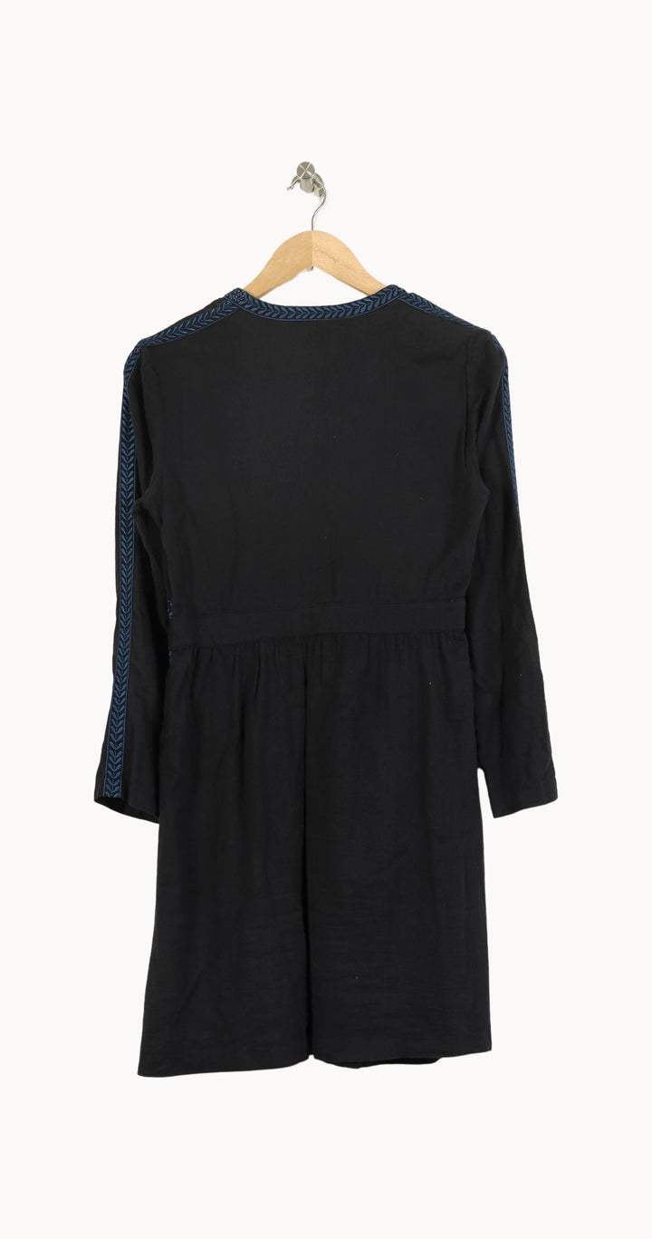 Robe Midi Noire et Bleue - Taille S/36 de la marque Antik Batik | PARAD71968 - Vendu par Paradigme - Image 4