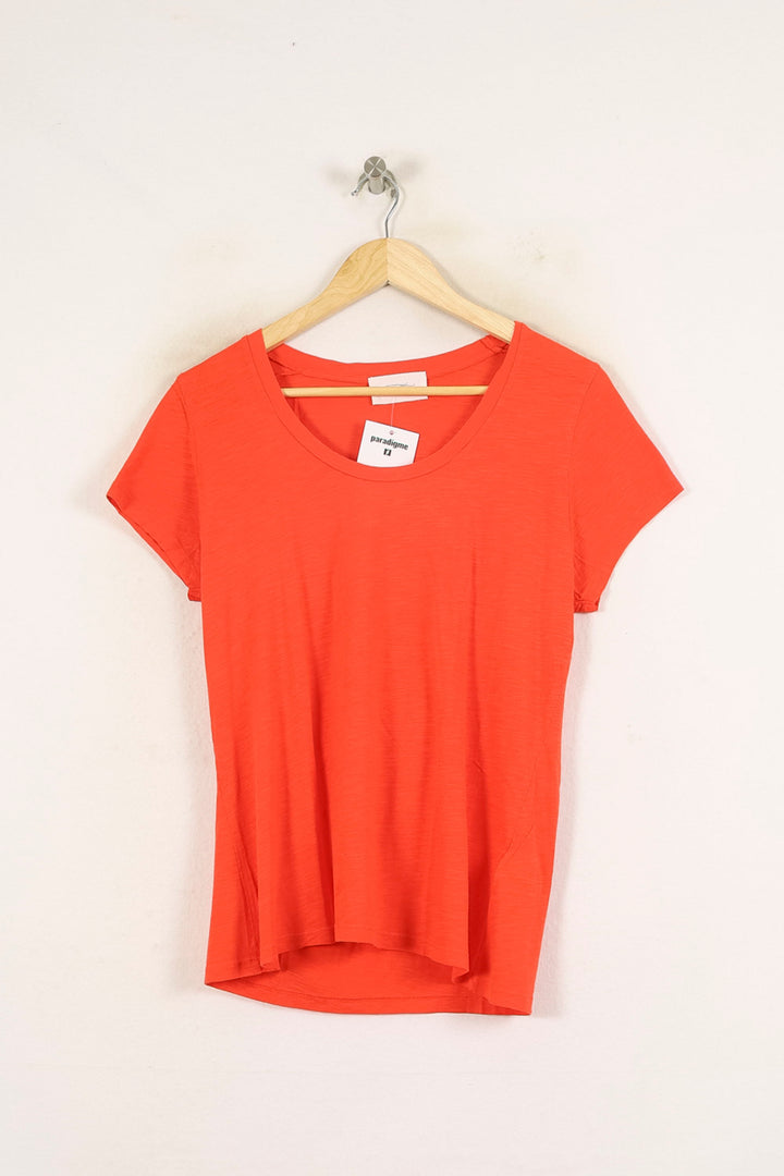 Tee-shirt Orange - Taille M/38 de la marque American Vintage | PARAD71983 - Vendu par Paradigme - Image 2