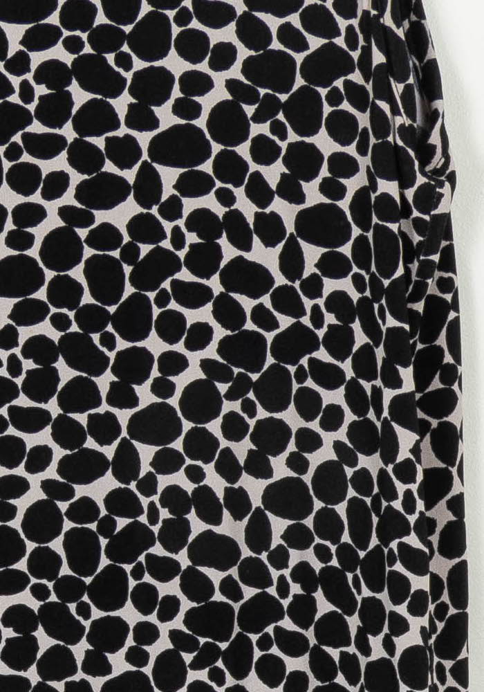 Robe Sans Manches Noire et Blanche - Taille M/38 de la marque Max Mara | PARAD71985 - Vendu par Paradigme - Image 3