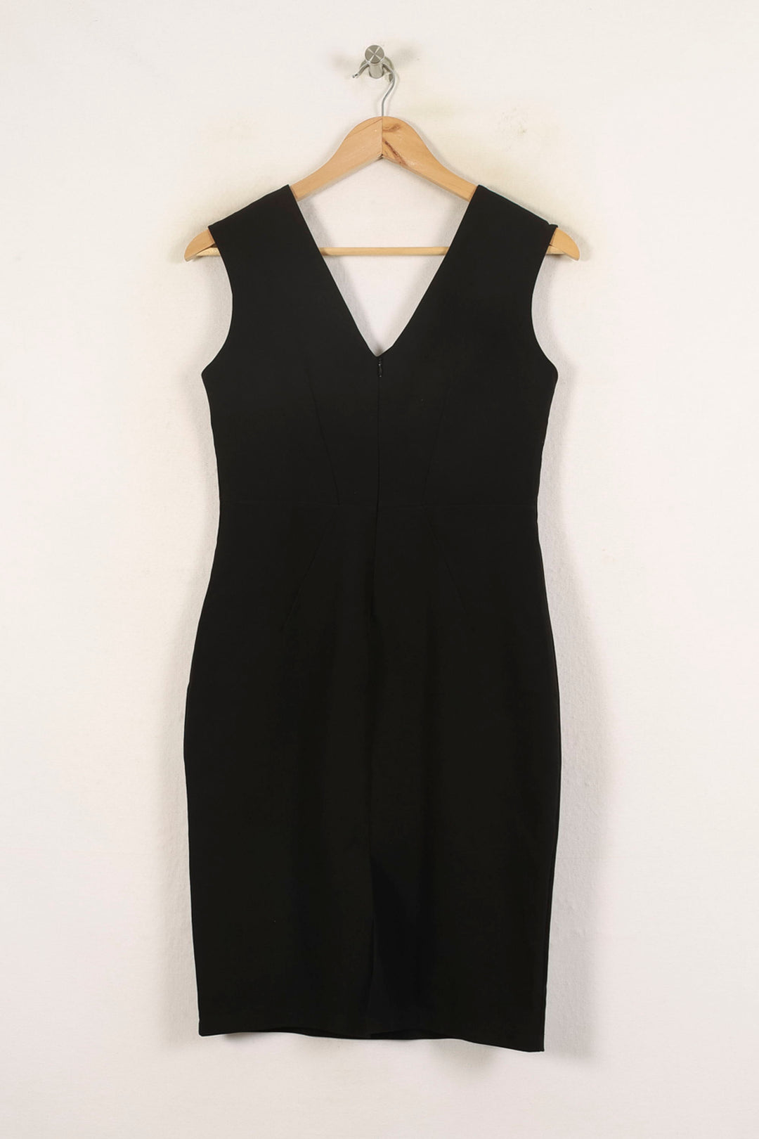 Robe Droite Noire - Taille M/38 de la marque La Fée Maraboutée | PARAD71991 - Vendu par Paradigme - Image 4
