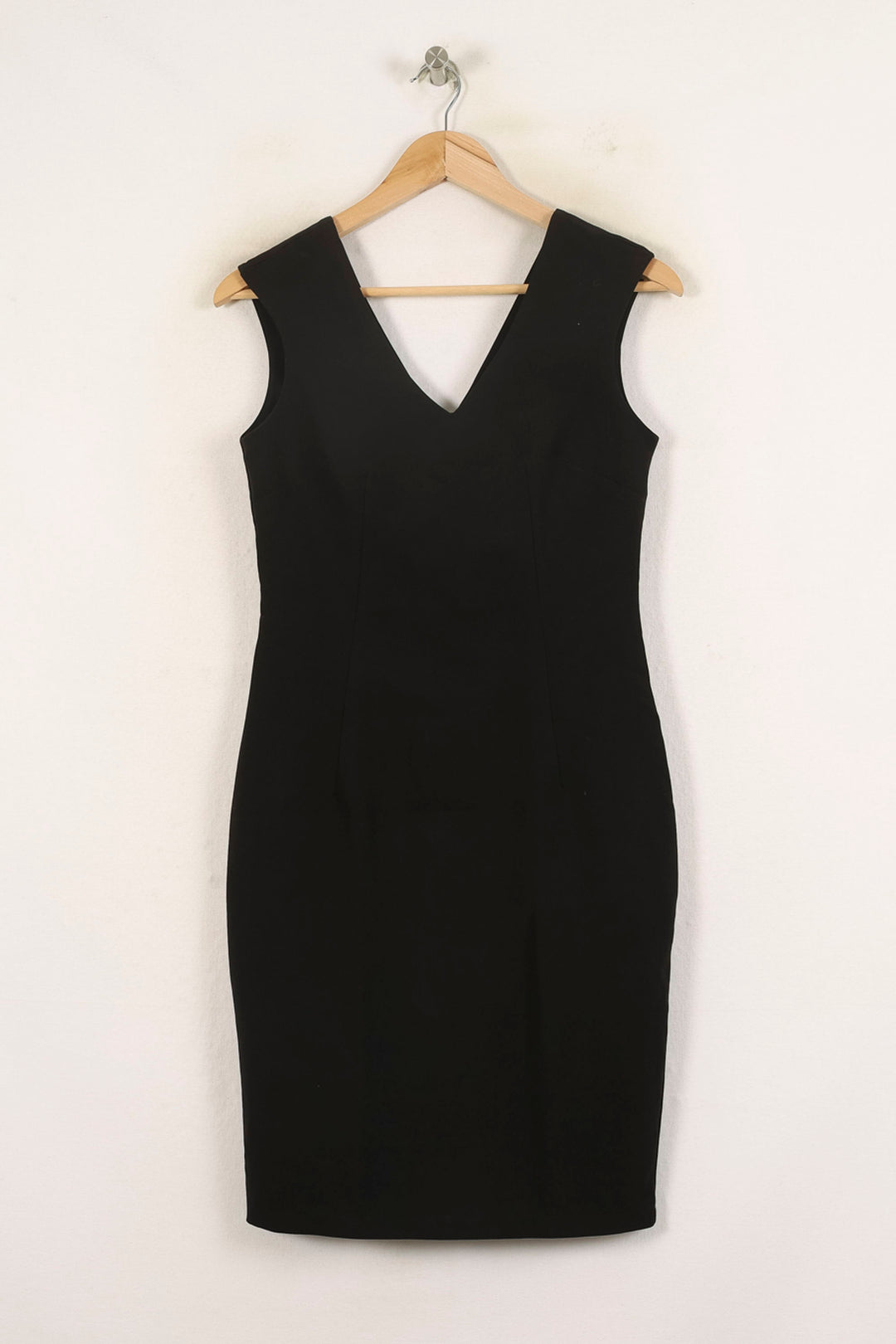 Robe Droite Noire - Taille M/38 de la marque La Fée Maraboutée | PARAD71991 - Vendu par Paradigme - Image 2
