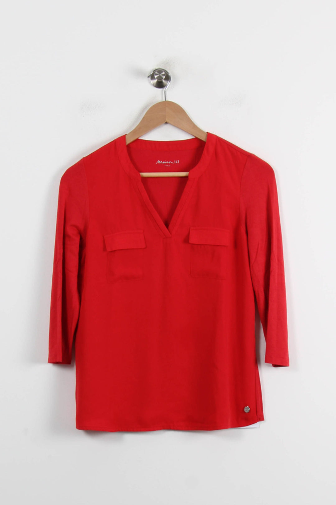 Blouse Rouge - Taille S/36 de la marque Maison 123 | PARAD71997 - Vendu par Paradigme - Image 2