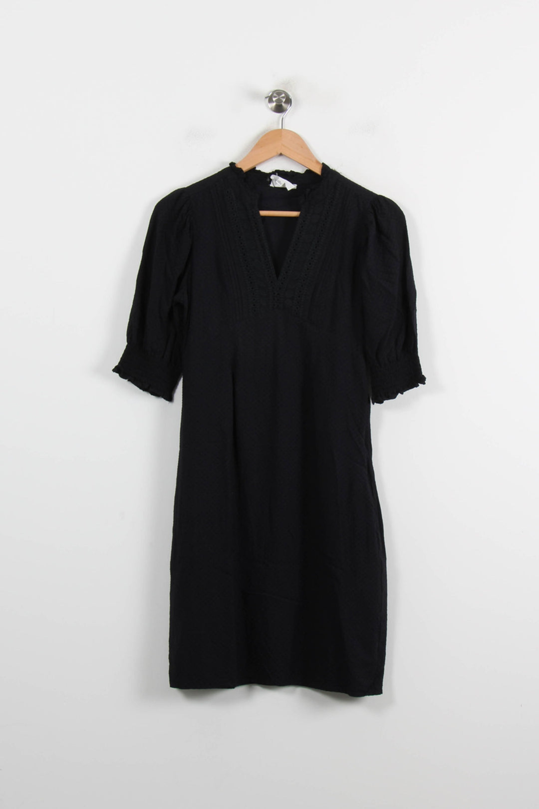 Robe Courte Noire - Taille S/36 de la marque Maison 123 | PARAD72002 - Vendu par Paradigme - Image 2