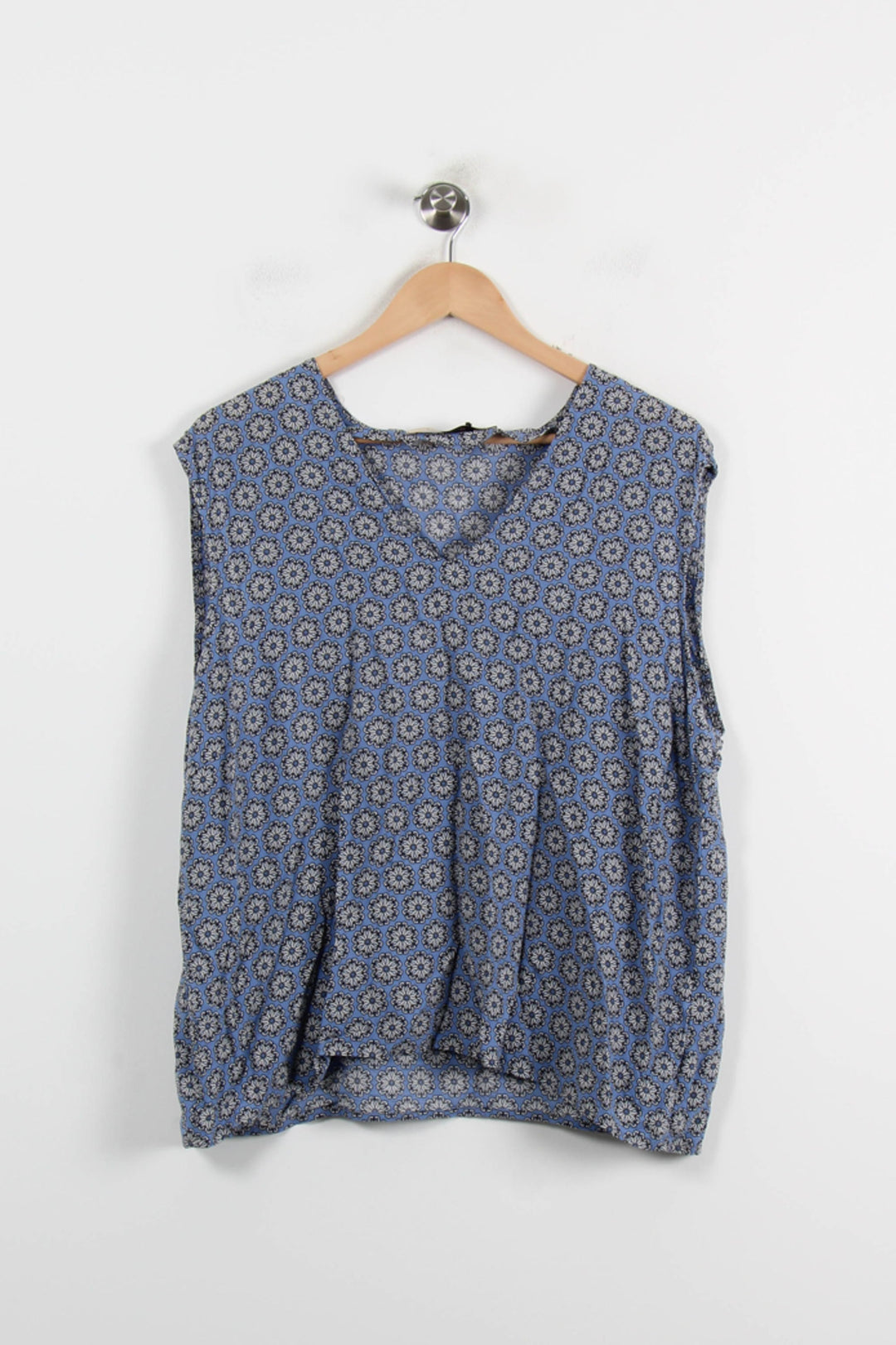 Blouse Bleue - Taille XXXL/46 de la marque La Fée Maraboutée | PARAD72005 - Vendu par Paradigme - Image 2