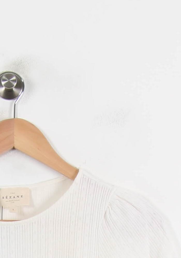 Blouse Blanche - Taille S/36 de la marque Sézane | PARAD72006 - Vendu par Paradigme - Image 3