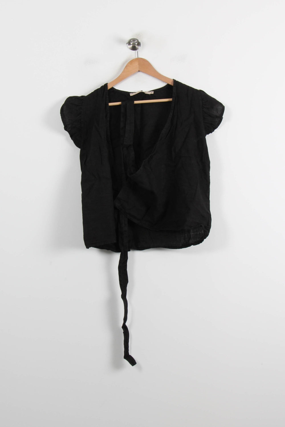 Blouse Noire - Taille S/36 de la marque La Fée Maraboutée | PARAD72010 - Vendu par Paradigme - Image 2