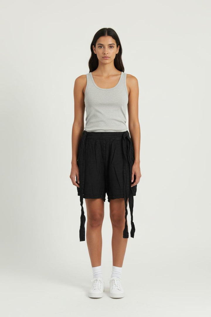 Short Noir - Taille XS/34 de la marque La Fée Maraboutée | PARAD72011 - Vendu par Paradigme - Image 1