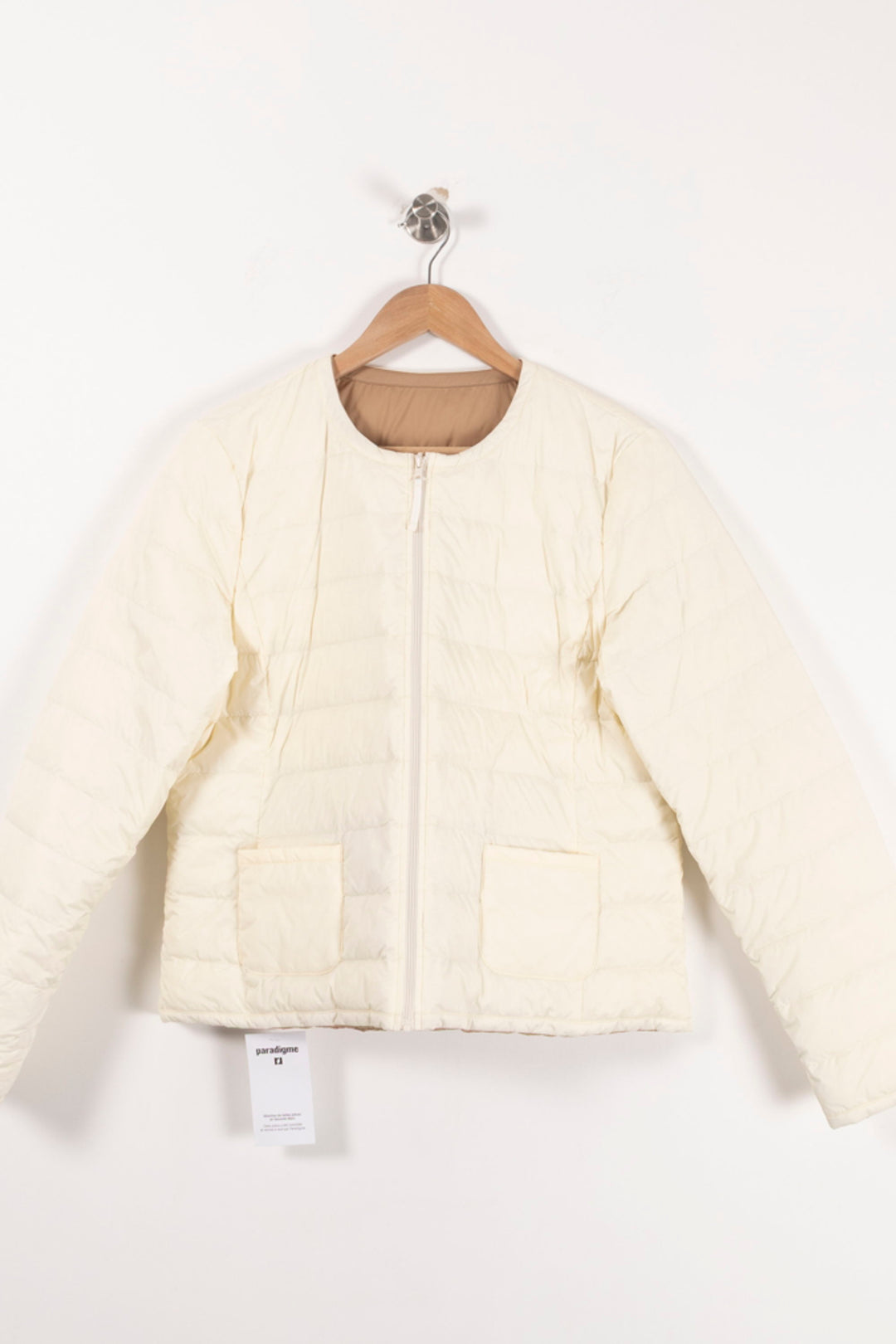 Doudoune Beige - Taille XL/42 de la marque Comptoir des Cotonniers | PARAD72018 - Vendu par Paradigme - Image 2