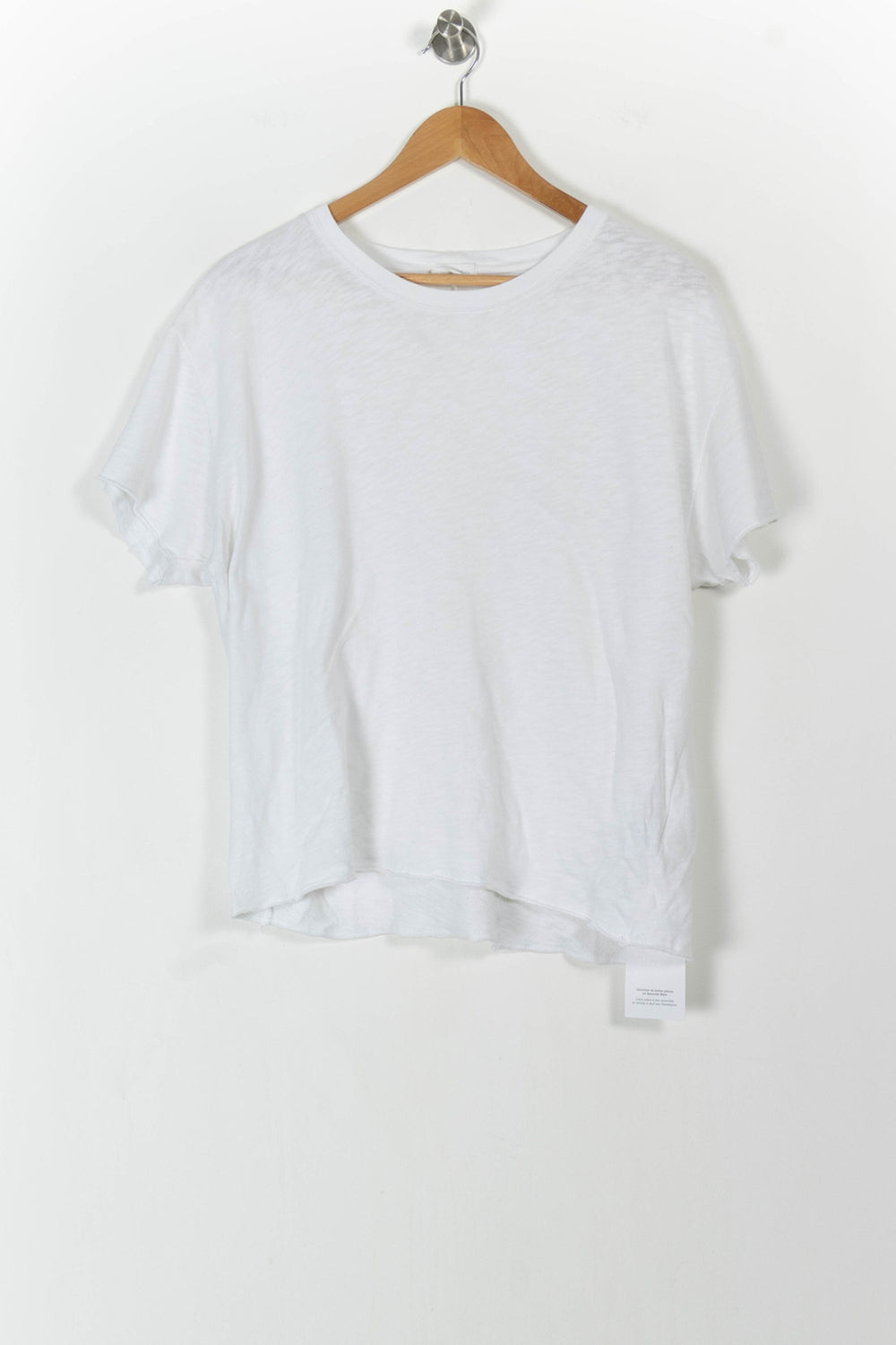Tee-shirt Blanc - Taille L/40 de la marque American Vintage | PARAD72020 - Vendu par Paradigme - Image 2