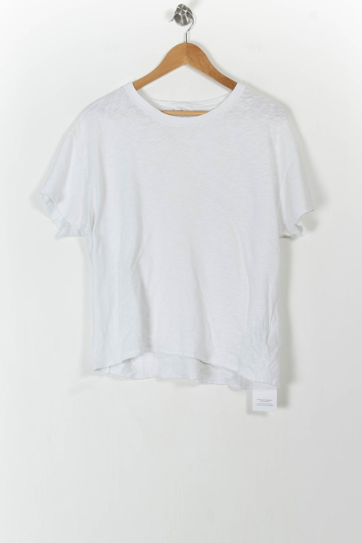 Tee-shirt Blanc - Taille L/40 de la marque American Vintage | PARAD72020 - Vendu par Paradigme - Image 2