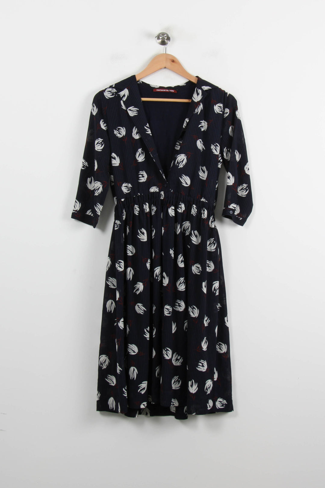 Robe Midi Noire et Blanche - Taille S/36 de la marque Comptoir des Cotonniers | PARAD72024 - Vendu par Paradigme - Image 2