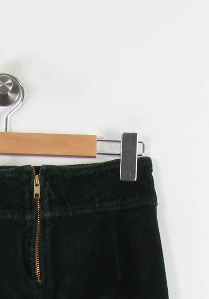 Jupe Courte Verte - Taille S/36 de la marque La Fée Maraboutée | PARAD72029 - Vendu par Paradigme - Image 3