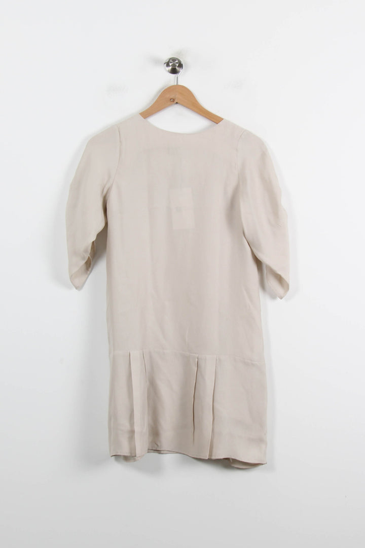 Robe Courte Beige - Taille XS/34 de la marque IRO | PARAD72047 - Vendu par Paradigme - Image 4
