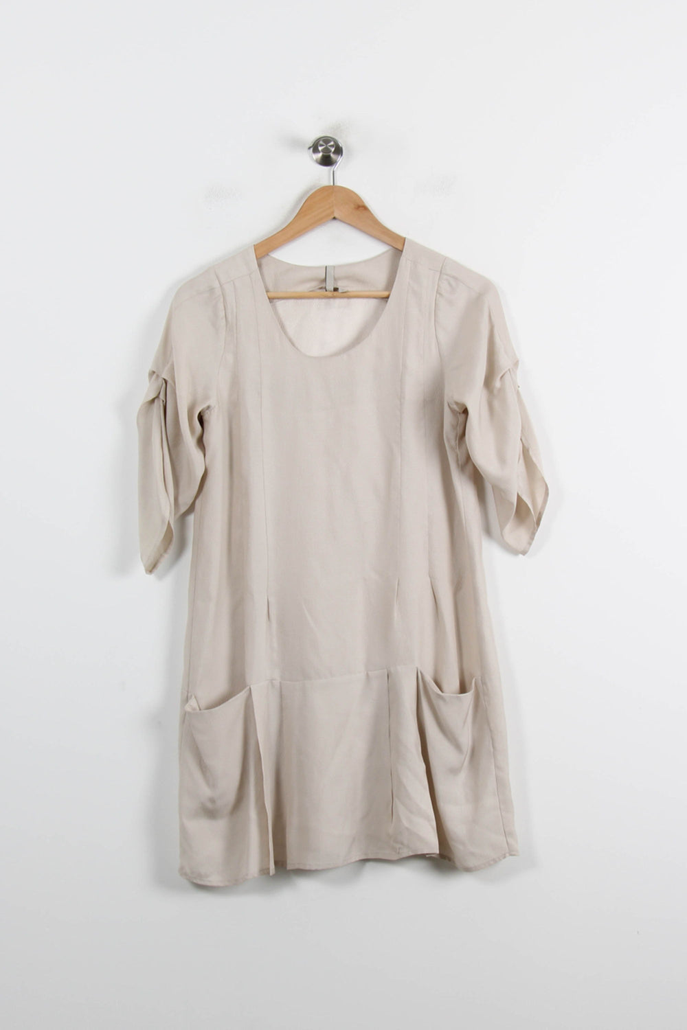 Robe Courte Beige - Taille XS/34 de la marque IRO | PARAD72047 - Vendu par Paradigme - Image 2