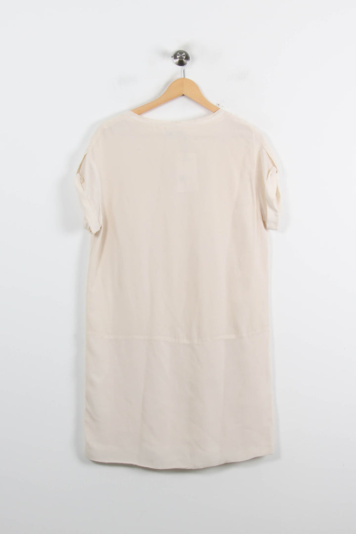 Robe T-shirt Beige - Taille S/36 de la marque Maje | PARAD72049 - Vendu par Paradigme - Image 4
