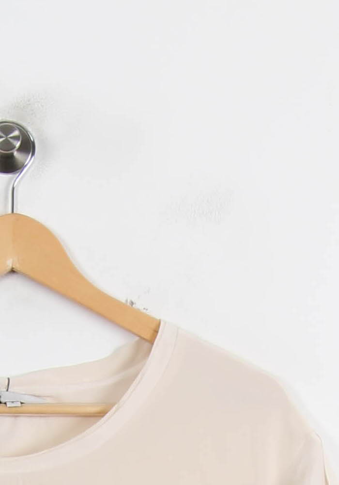 Robe T-shirt Beige - Taille S/36 de la marque Maje | PARAD72049 - Vendu par Paradigme - Image 3