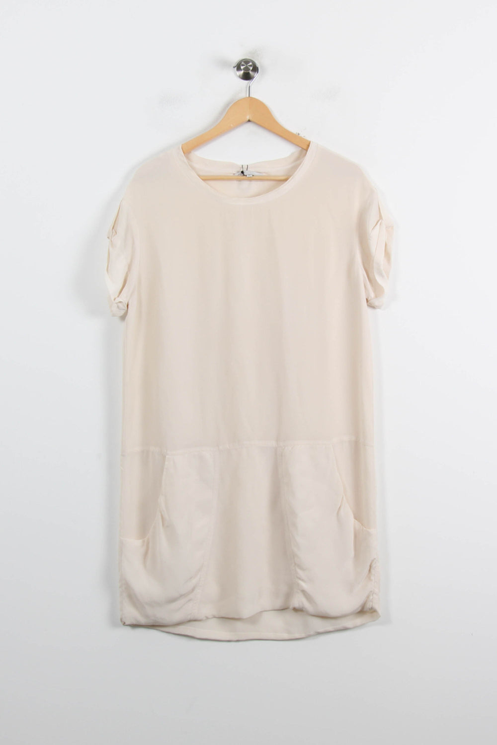 Robe T-shirt Beige - Taille S/36 de la marque Maje | PARAD72049 - Vendu par Paradigme - Image 2
