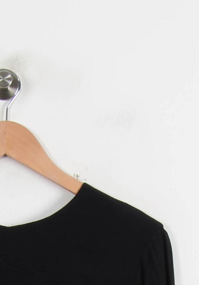 Blouse Noire - Taille M/38 de la marque American Vintage | PARAD72053 - Vendu par Paradigme - Image 3