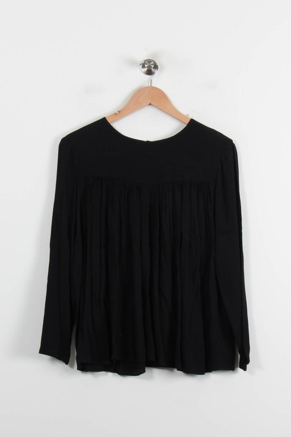 Blouse Noire - Taille M/38 de la marque American Vintage | PARAD72053 - Vendu par Paradigme - Image 2