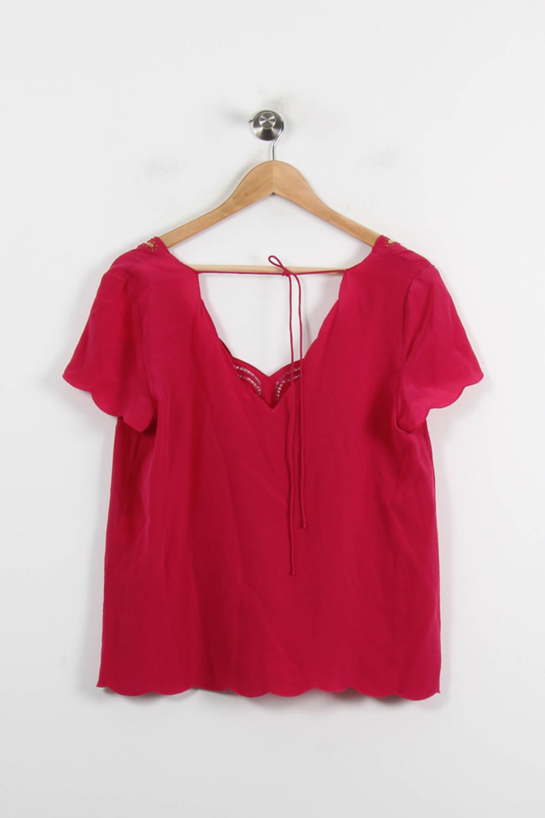 Blouse Rose - Taille L/40 de la marque Sézane | PARAD72056 - Vendu par Paradigme - Image 4